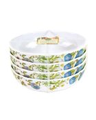 Set de 4 bols céréales en mélamine Summer Days multicolore - 5.10 x 17.80 cm