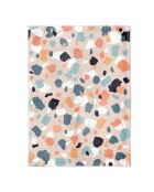 Torchon en coton biologique Terrazzo Chic Mic multicolore - 50x70 cm
