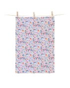 Paño de cocina multicolor Liberty Romance de algodón orgánico - 50 x 70 cm
