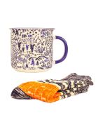Coffret mug en céramic et chaussette joules (Male) multicolore - 16,5 x 22 x 3,5 cm