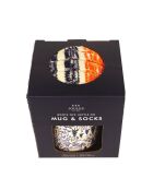 Coffret mug en céramic et chaussette joules (Male) multicolore - 16,5 x 22 x 3,5 cm