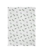 Elegant Leaves Chic Mic Veelkleurige theedoek van biologisch katoen - 50x70 cm