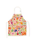 Tablier en coton biologique enjoy multicolore