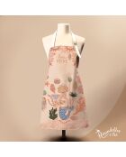 Tablier en coton biologique sea reine multicolore