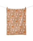 Torchon en coton biologique Dried Flower Pattern Chic Mic multicolore - 50x70 cm
