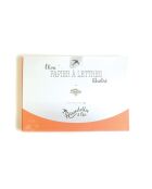 Papel con membrete, 20 hojas y 10 sobres Fleurever multicolores, 21 x 29,7 cm
