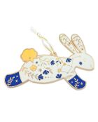 Decorazione natalizia da appendere Scandy winter (Rabbit) multicolore - D.10 cm