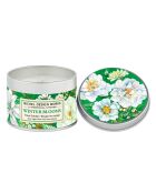 Winter Blooms Duftkerze, mehrfarbig, in Metallbox, 155 g