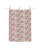 Strofinaccio Liberty Brush in cotone biologico multicolore - 50 x 70 cm