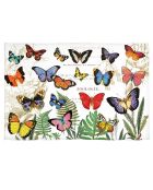 Tappeto tessuto a mano con farfalle multicolore - 51 x 76 cm
