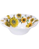 Saladier grand modèle en mélamine sunflower multicolore - D.35 cm