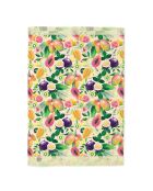 Paño de cocina de algodón orgánico multicolor Flamingo Tropico - 50 x 70 cm