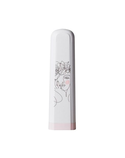 Line Art Woman Bioloco Plant set di 3 posate multicolore - D.16 cm