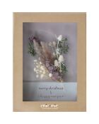 Coffret fleurs séchées Merry Christmas et Happy New Year Chic Mic multicolore - 20 x 20 cm