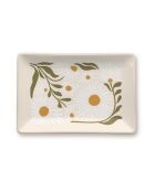 Coupelle décorative en céramique flower market (Daisy) multicolore - 11 x 16 cm