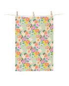 Torchon en coton biologique Dolce Vita multicolore - 50 x 70 cm