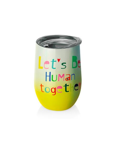 Tazza da ufficio Bioloco Office Together Chic Mic multicolore - 420 ml