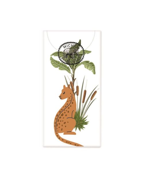 Confezione da 10 fazzoletti di carta Wild Lemon multicolore - 10,5 x 5,5 cm