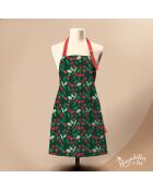 Tablier en coton biologique colibri vert