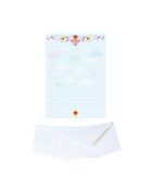 Papier à lettres 20 feuilles et 10 enveloppes Tu es magique multicolore - 21 x 29,7 cm