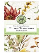 Tovaglia rettangolare multicolore in cotone Fall Leaves & Flowers - 228 x 152 cm