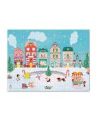 Puzzle natalizio gourmet multicolore da 1000 pezzi - 68,3 x 48 cm
