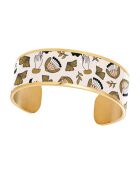 Bracelet manchette suis ton intuition multicolore - D.20 mm