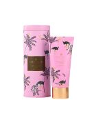 Crema de manos perfumada multicolor Sara Miller (rosa Savannah) y caja de metal, 100 ml