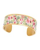 Bracelet manchette spring floral multicolore - D.20 mm