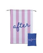 Bolsa de algodón para ropa sucia Before and After Chic Mic multicolor - 60 x 40 cm
