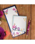 Sara Miller London (Orchard), set di blocchi per la spesa e taccuini multicolore, 9 x 20 cm