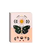 Pocket Carnet de notes A6 aimanté Suis ton intuition multicolore - 7,5 x 10 cm