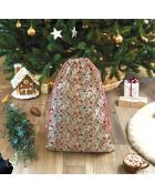 Cappuccio o custodia in cotone multicolore XXL liberty brush - 50 x 68 cm