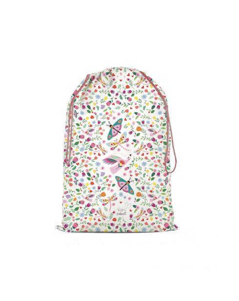 Cappuccio o custodia in cotone multicolore a farfalla XXL - 50 x 68 cm