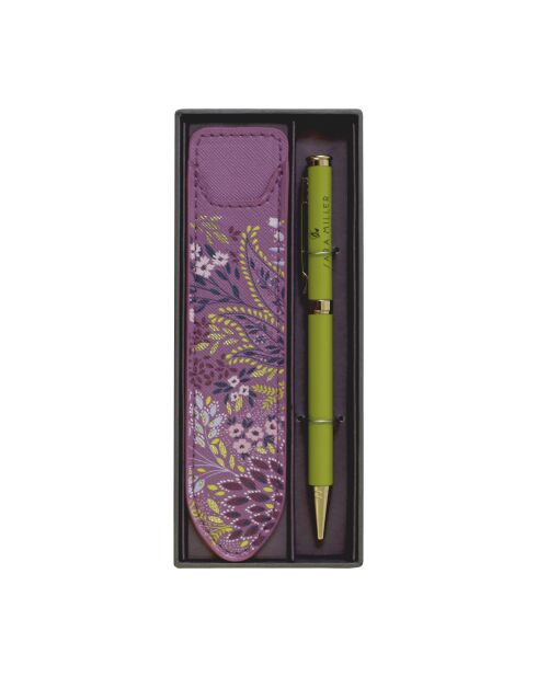 Set de bolígrafo y funda Sara Miller London (Haveli Garden) multicolor, 7 x 16,5 x 2 cm