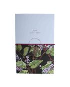 Carnet notes et élastique 120 pages French Market (Lilac) multicolore - 14 x 22 cm