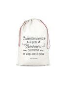 Estrattore o custodia in cotone XXL Collectors small natural happiness - 50 x 68 cm