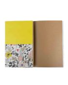 French Market (French Market) mehrfarbiges Notizbuch und Gummiband, 120 Seiten, 14 x 22 cm