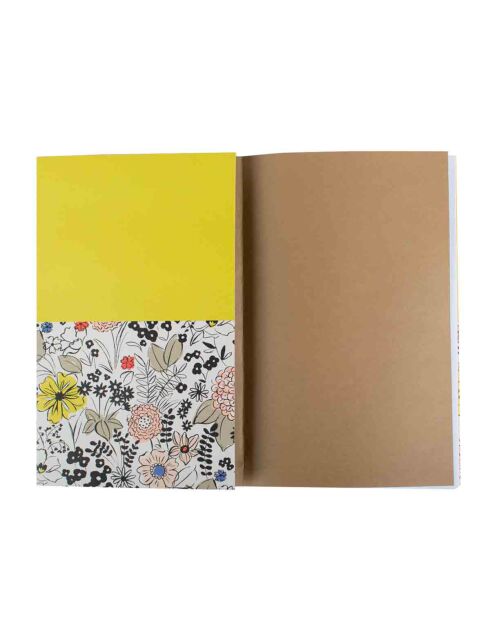 French Market (French Market) cuaderno multicolor y elástico 120 páginas - 14 x 22 cm