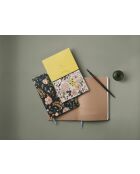 French Market (French Market) mehrfarbiges Notizbuch und Gummiband, 120 Seiten, 14 x 22 cm