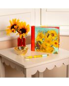 Mehrfarbiges Adress- und Geburtstagsbuch von Masters Collection, 16,4 x 14,5 x 1,7 cm