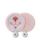 Specchio da borsa e custodia multicolore You are magic - D.6,5 cm