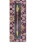 Stylo bille coffret cadeau Geometric multicolore - 5 x 12 cm