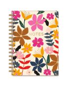 Carnet de notes A6 à spirales Modern Mom (floral) multicolore - 15 x 21,5 cm