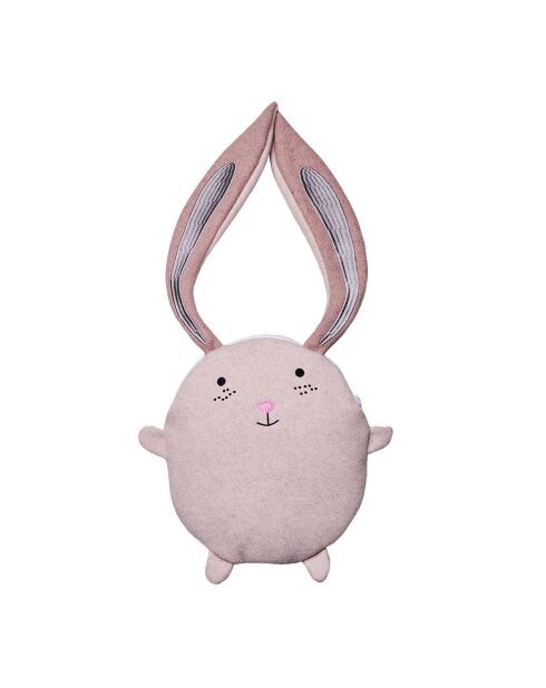 Bolsa infantil multicolor Rabbit Chic Mic con forma de animal, 29 x 4 x 24,5 cm