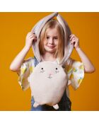Bolsa infantil multicolor Rabbit Chic Mic con forma de animal, 29 x 4 x 24,5 cm