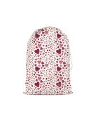 Capucha o bolsa de almacenamiento de algodón XXL con diseño de amor multicolor, 50 x 68 cm