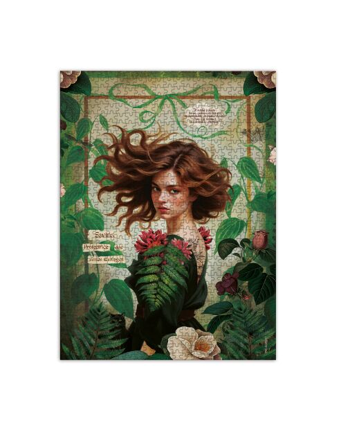 Puzzle 1000 pièces les muses (Savina) multicolore - 68,3 x 48 cm