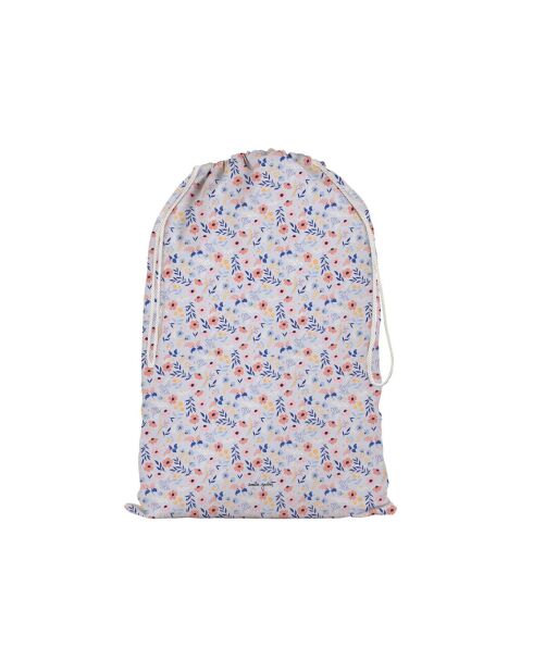 Sac hotte ou de rangement en coton XXL liberty romance multicolore - 50 x 68 cm