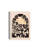 Pocket Carnet de notes A6 aimanté La vie est belle multicolore - 7,5 x 10 cm